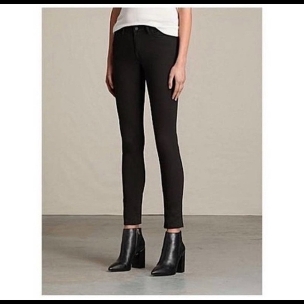 All Saints Stilt Black Jeans size 26.